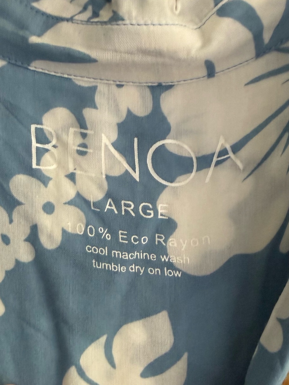 Benoa Aloha Shirt Dress - Picture 3 of 3